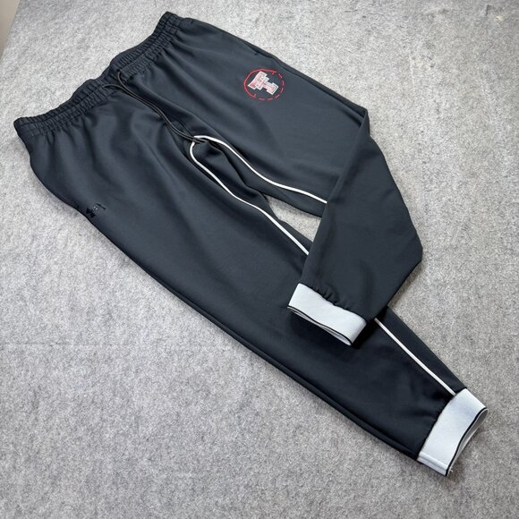 Texas Tech Red Raiders Under Armour Jogger Men 2XL Black Stretch Performance 30" - Picture 1 of 16